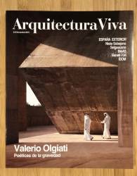 Arquitectura Viva November 2019 Valerio Olgiati