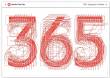2023 Classic Typography Calendar, Wall edition, Kit Hinrichs