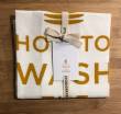How to Wash the Dishes Linen Tea Towel by StudioPatro