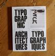 Typographic Architectures - Wim Crouwel, Catherine De Smet, Emmanuel Berard